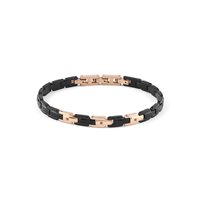 Bracciale Bliss Uomo Premiere in Acciaio Cubic Zirconia 20106433